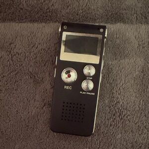 Digital Voice Recorder - Black with charger
